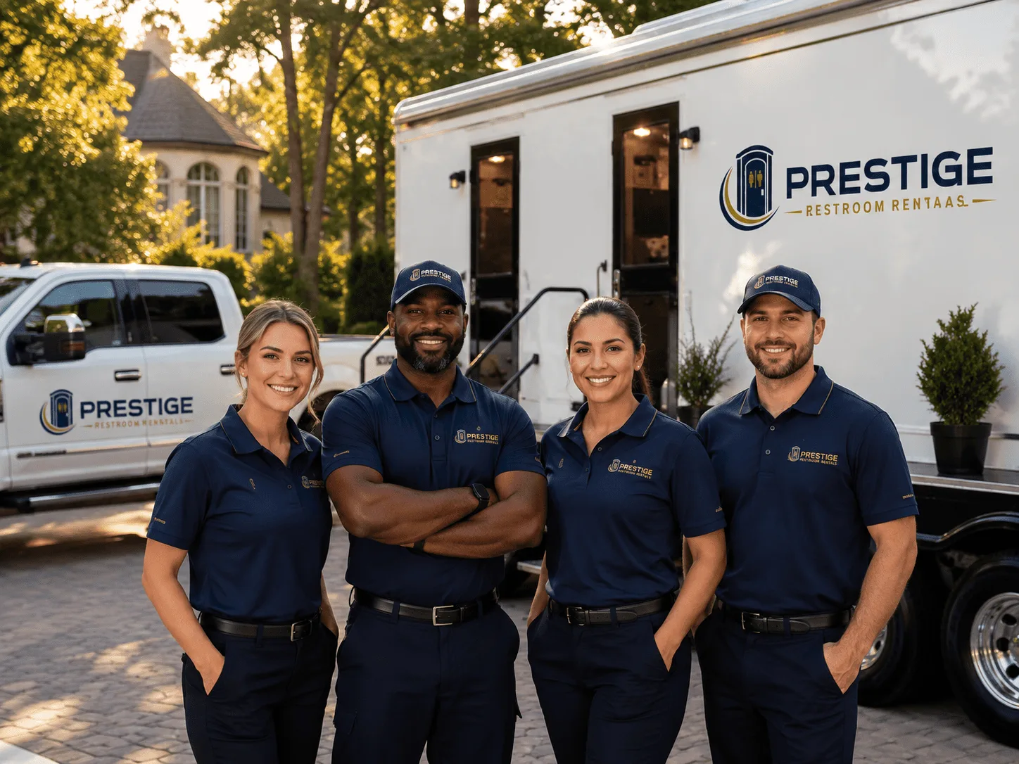 Trusted Luxury Portable Restrooms company in Arp, TX